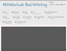 Tablet Screenshot of ms-badkoetzting.de